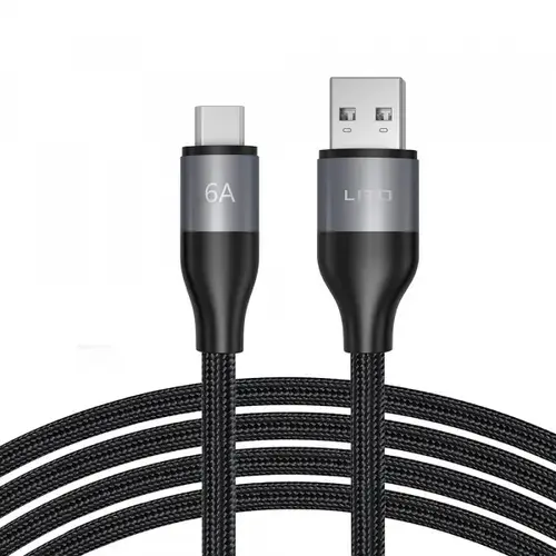 Cablu Date/Incarcare Lito LD23T, USB-A - USB-C, 18W, 1m