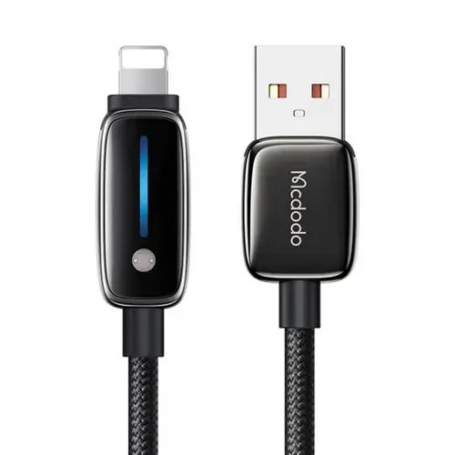 Cablu Date/Incarcare McDodo CA-0010, USB-A - Lightning, 18W, 1.2m (Negru)