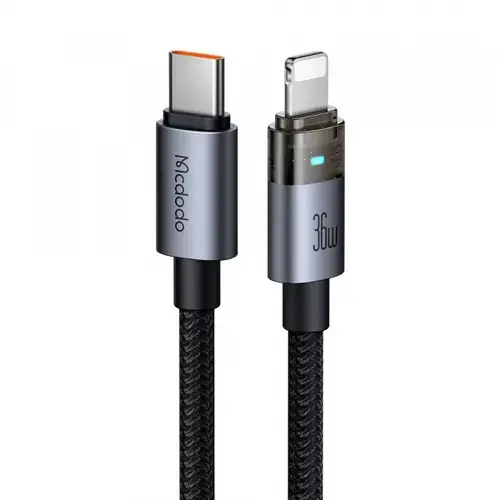 Cablu Date/Incarcare McDodo CA-6940, USB-C - Lightning, 36W, 1.2m
