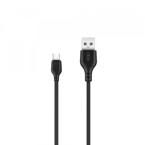 Cablu Date/Incarcare XO Design NB103, USB-A - microUSB, 18W, 1m (Negru)