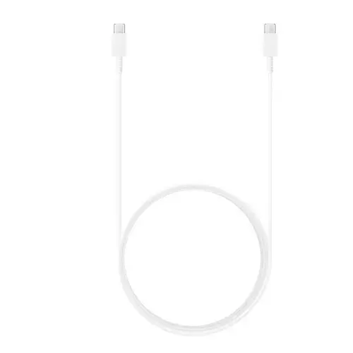Cablu date Samsung EP-DX310JWEGEU, USB Type-C la USB Type-C, 1.8m, 3A (Alb)