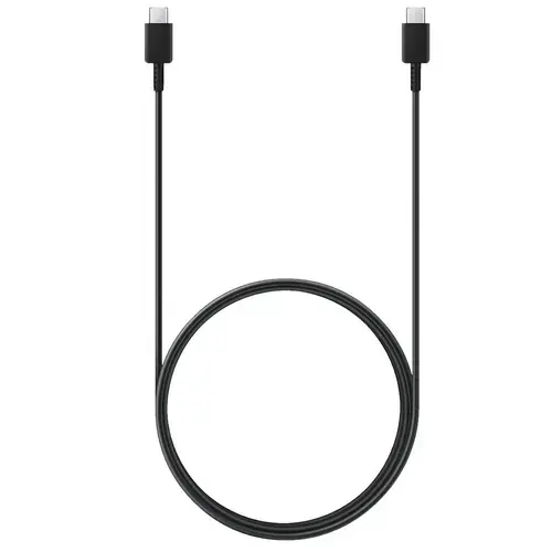 Cablu date Samsung EP-DX510JBEGEU, USB Type-C la USB Type-C, 1.8m, 20V 5A (Negru)