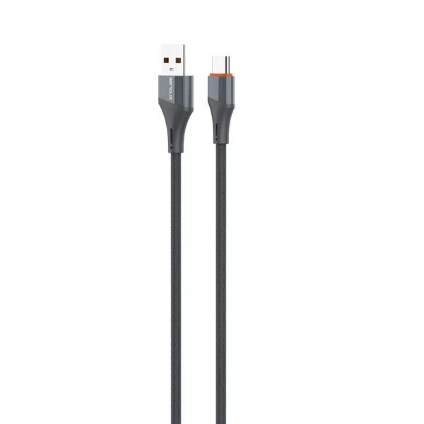 Cablu Date Serioux USB-A La Type-C, 30W, 2M, Gri