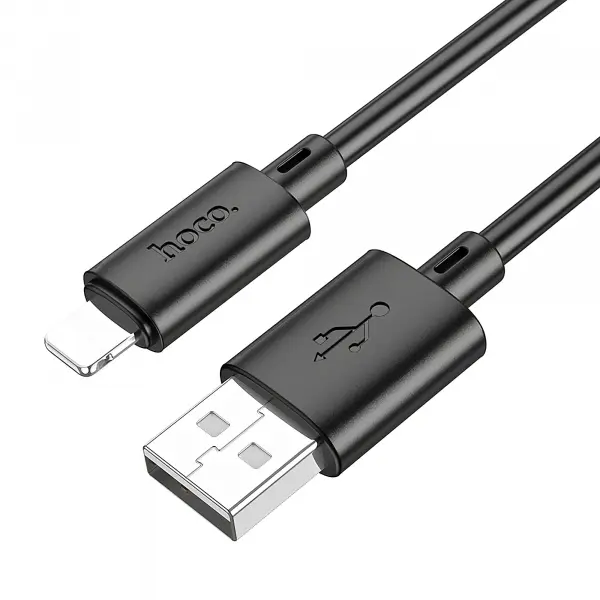 Cablu Date si Incarcare USB-A - Lightning HOCO X88, 18W, 1m, Negru