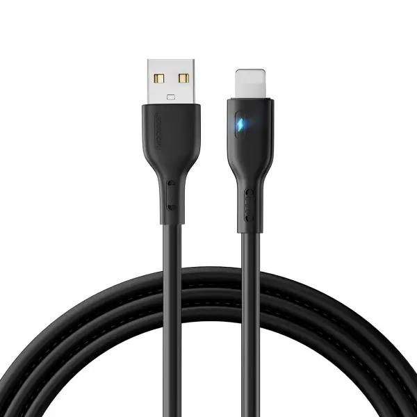 Cablu Date si Incarcare USB-A - Lightning Joyroom A13, 18W, 2m, Negru