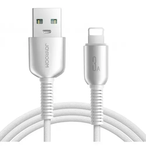 Cablu Date si Incarcare USB-A - Lightning Joyroom S-A51, 18W, 1.2m, Gri