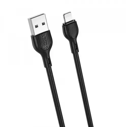 Cablu Date si Incarcare USB-A - Lightning XO Design NB200, 10W, 1m, Negru