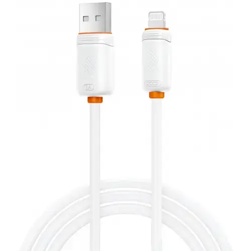 Cablu Date si Incarcare USB-A - Lightning XO Design NB302, 18W, 1m, Alb