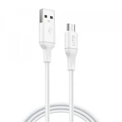Cablu Date si Incarcare USB-A - microUSB Lito LD06V, 18W, 1m