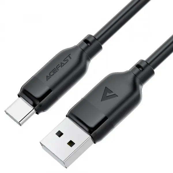 Cablu Date si Incarcare USB-A - USB-C Acefast C16-04, 18W, 1.2m, Negru