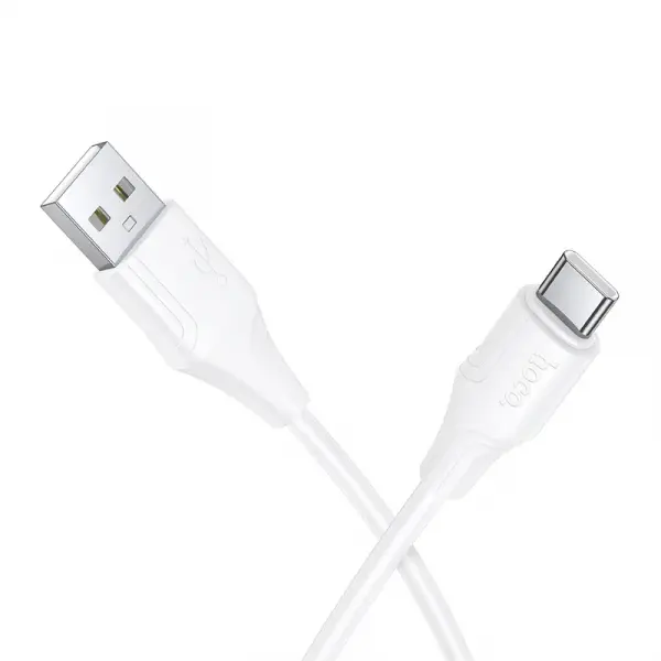 Cablu Date si Incarcare USB-A - USB-C HOCO X124, 18W, 1m, Alb