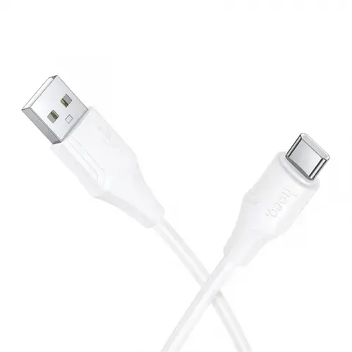 Cablu Date si Incarcare USB-A - USB-C HOCO X124, 18W, 1m, Alb