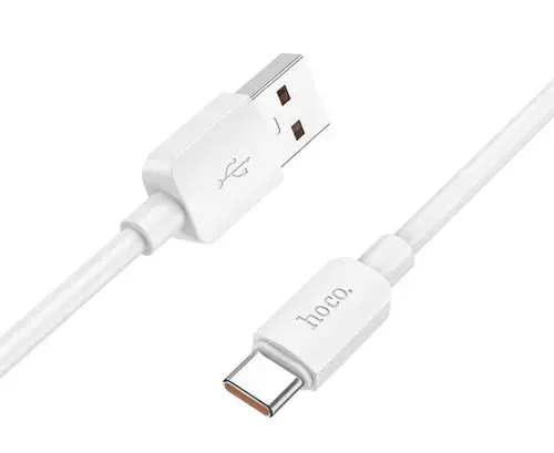 Cablu Date si Incarcare USB-A - USB-C HOCO X96, 100W, 1m, Alb