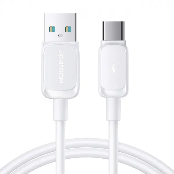 Cablu Date si Incarcare USB-A - USB-C Joyroom S-A14, 18W, 1.2m, Alb