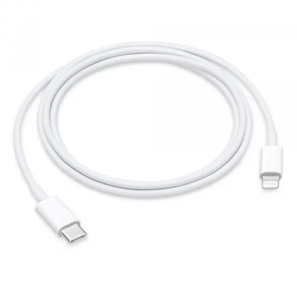 Cablu Date si Incarcare USB-C - Lightning Apple A2561, 96W, 1m, Alb, Resigilat MUQ93ZM/A