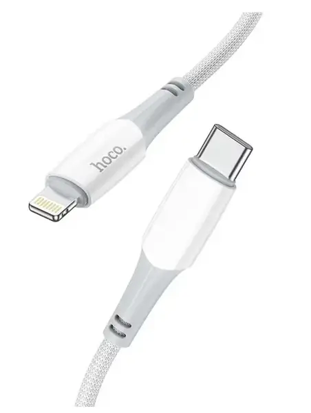 Cablu Date si Incarcare USB-C - Lightning HOCO X70, 20W, 1m, Alb