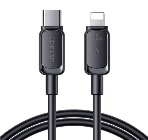 Cablu Date si Incarcare USB-C - Lightning Joyroom A14, 20W, 1.2m, Negru