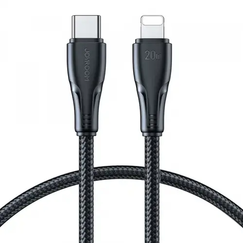 Cablu Date si Incarcare USB-C - Lightning Joyroom S-A11, 20W, 0.25m, Negru