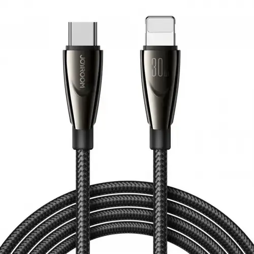 Cablu Date si Incarcare USB-C - Lightning Joyroom S-A31, 30W, 1.2m, Negru