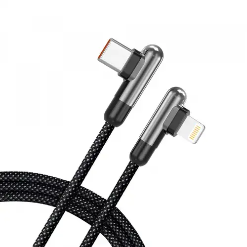 Cablu Date si Incarcare USB-C - Lightning Lito LD13CL, 30W, 1m, Negru