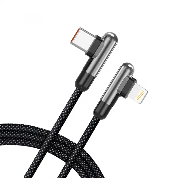 Cablu Date si Incarcare USB-C - Lightning Lito LD13CL, 30W, 1m, Negru