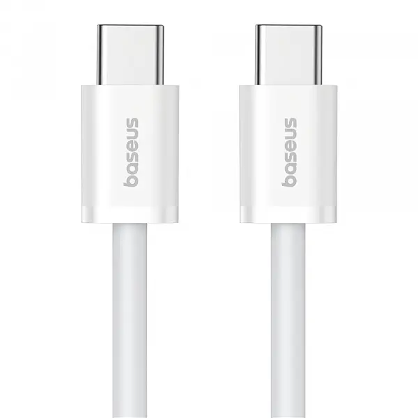Cablu Date si Incarcare USB-C - USB-C Baseus Superior Series 2, 100W, 2m, Alb P10365200211-04