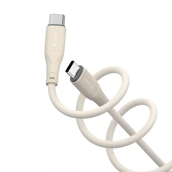 Cablu Date si Incarcare USB-C - USB-C Blueo Ape Legend, 100W, 1.5m, Gri