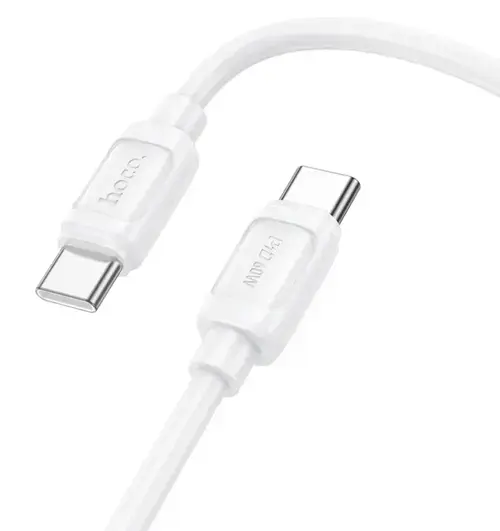 Cablu Date si Incarcare USB-C - USB-C HOCO X115, 240W, 1m, Alb