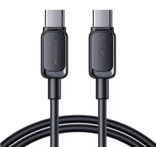 Cablu Date si Incarcare USB-C - USB-C Joyroom A14, 60W, 1.2m, Negru