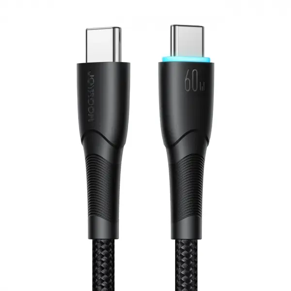 Cablu Date si Incarcare USB-C - USB-C Joyroom S-A32, 60W, 1m, Negru
