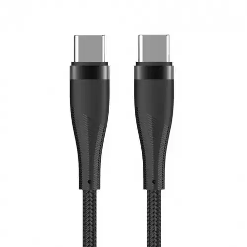 Cablu Date si Incarcare USB-C - USB-C MaXlife MXUC-08, 60W, 1m, Negru