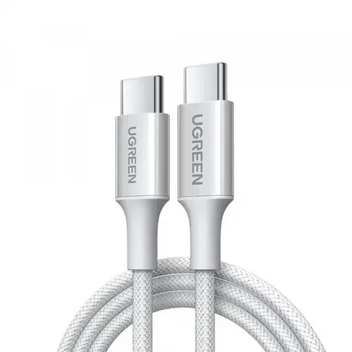 Cablu Date si Incarcare USB-C - USB-C UGREEN L502, 100W, 1m, Gri
