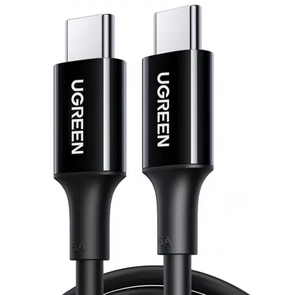 Cablu Date si Incarcare USB-C - USB-C UGREEN US300, 100W, 2m, Negru