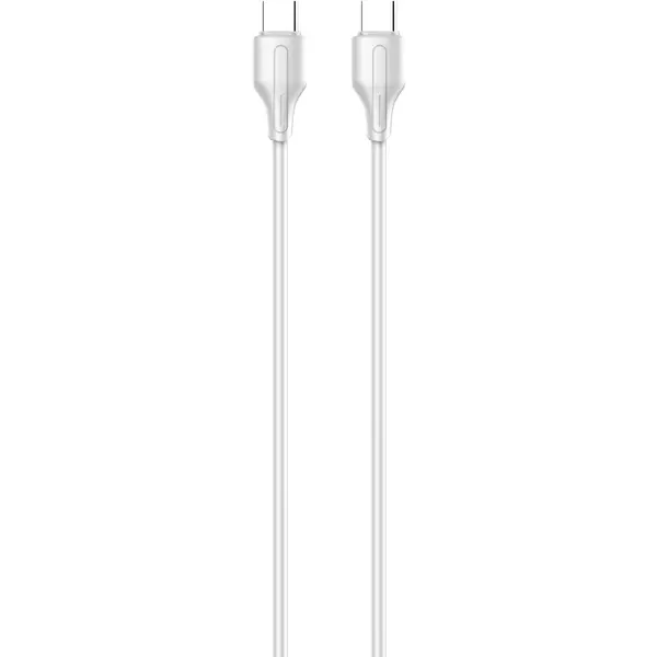 Cablu date Vision Touch Type-C - Type-C, 65W, 1M, VT-C65W1-W