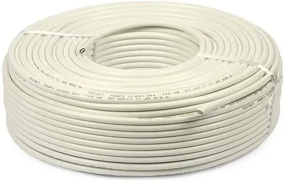 Cablu de alarma, 6x0,22mm, flexibil, rola 100 metri, 100% Cupru, Elan 6CUEF