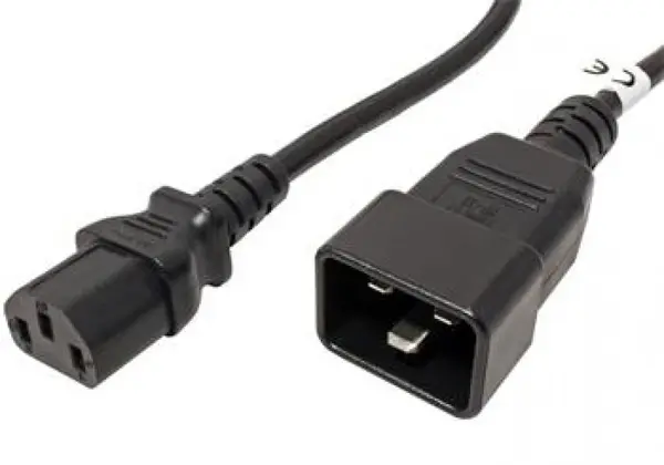 Cablu de alimentare IEC320 C13 la C20 5m Negru, kpsb5