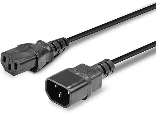 Cablu de alimentare Lindy C14-C13, 3m (Negru)