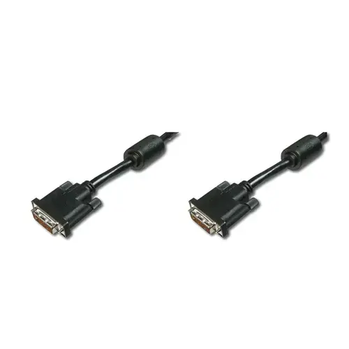 Cablu de conectare Assmann DVI, 5 m, Negru