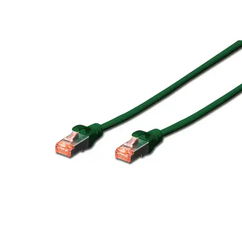 Cablu de corectie, Digitus, CAT6 S-FTP, Lungime 1m, Verde