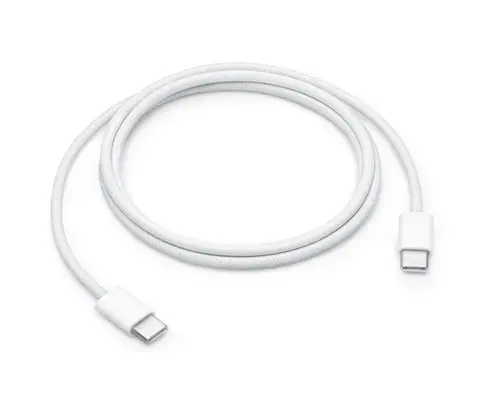 Cablu de date Apple MQKJ3ZM/A, USB Type-C, 60 W, 1m (Alb)