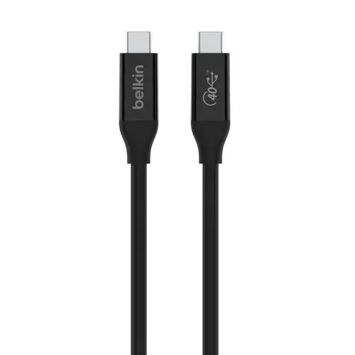 Cablu de date Belkin CONNECT USB-C, 0.8M, Negru