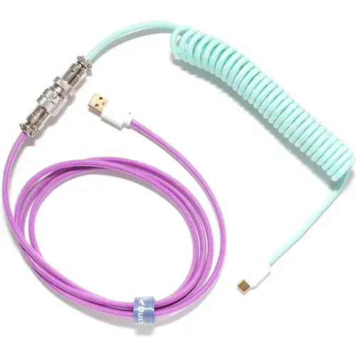 Cablu de date Ducky MK Frozen Llama, USB - USB-C, 1.8m