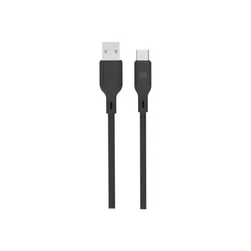 Cablu de date Dviced USB-A la USB-C 1,25m (Negru)