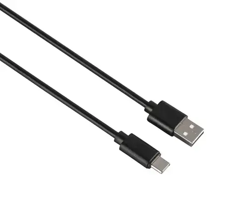 Cablu de date Hama USB-C/USB-A, 0.9 m (Negru)
