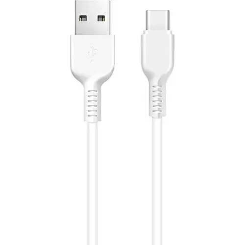 Cablu de date Hoco X20 Flash, USB - USB Type-C, 1m, 2A, Alb