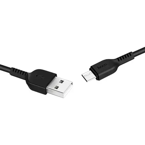 Cablu de date Hoco X20 Flash, USB - USB Type-C, silicon, 3m, 2A, Negru