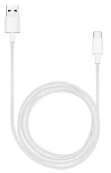 Cablu de date Huawei AP71, Super Charger 5A, USB Type-C, 1m (Alb)