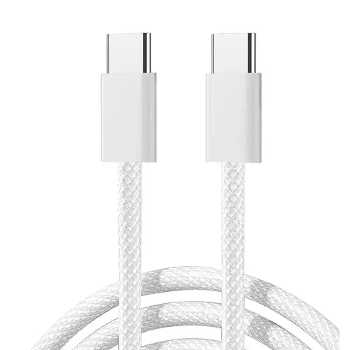 Cablu de date Joyroom S-A45, USB-C - USB-C, 60W, 1m, Alb
