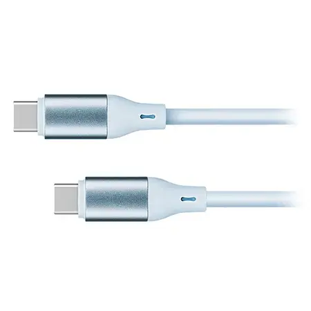 Cablu de date KRUGER&MATZ BASIC, USB-C - USB-C, 1m (Albastru)