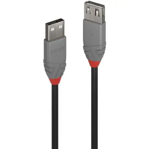 Cablu de date Lindy LY-36705, 5m, USB 2.0 Type A